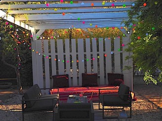 Pingpop - Guirlande lumineuse LED extérieure 60 boules multicolores 9m