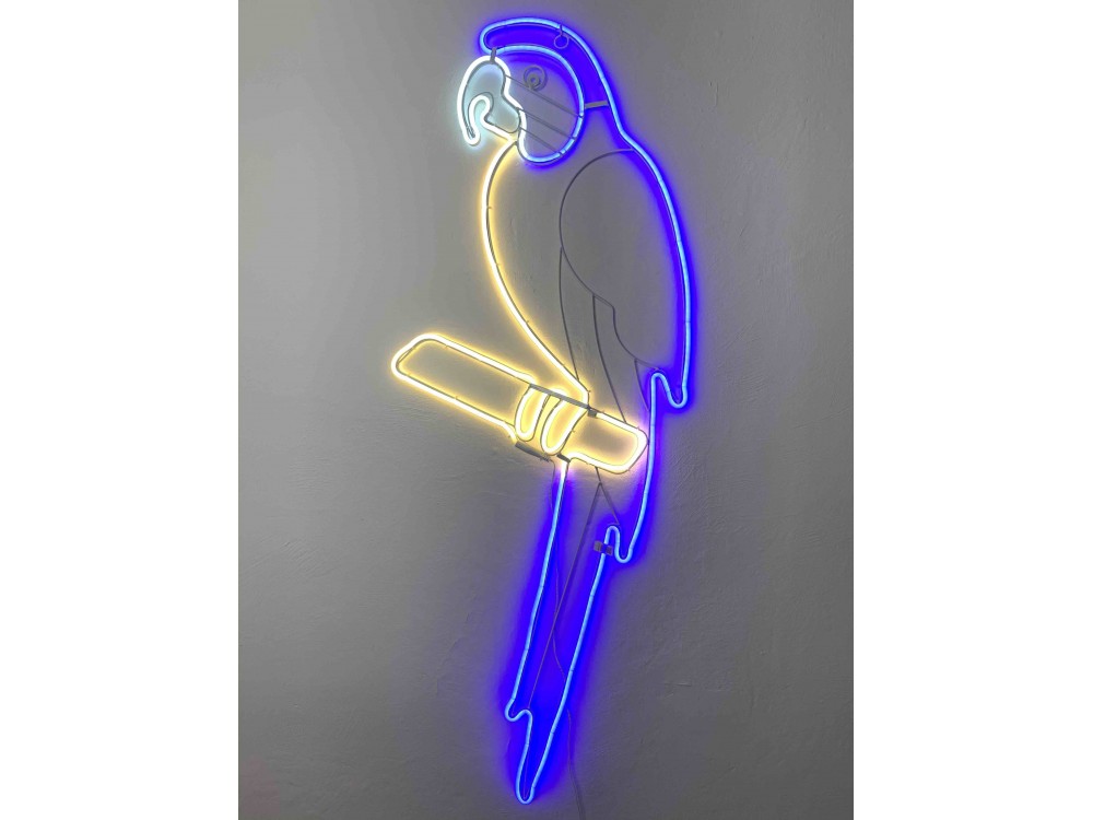 Pappagallo - Motif lumineux extérieur 120cm, néon flex 4 coloris