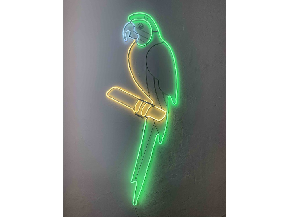 Pappagallo - Motif lumineux extérieur 120cm, néon flex 4 coloris