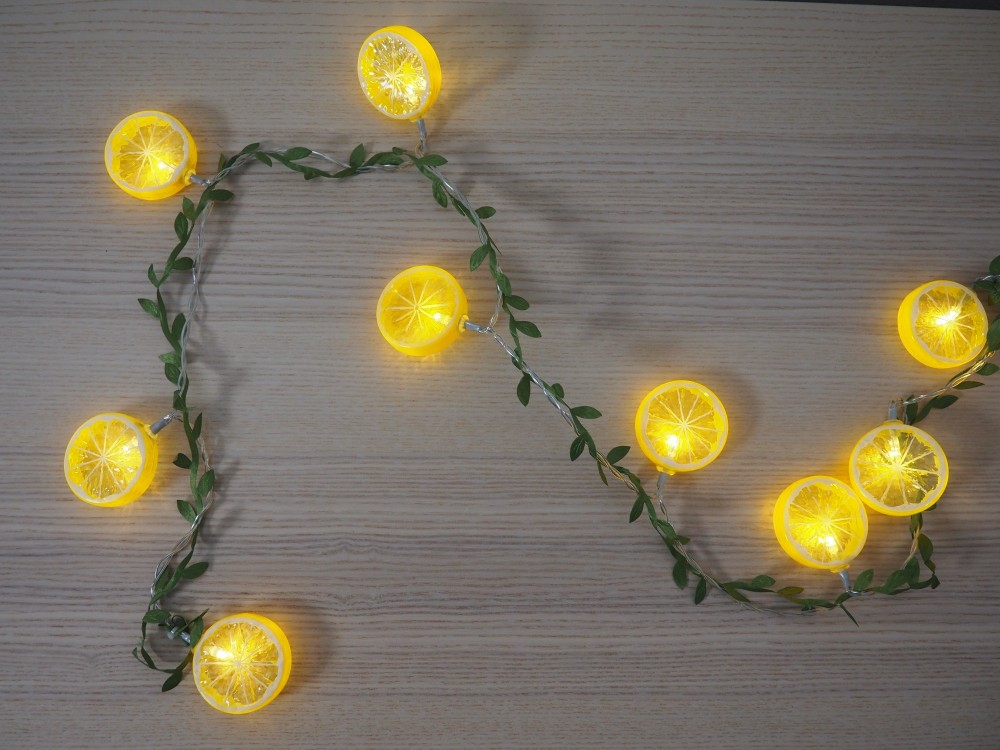 Citrus - Guirlande lumineuse décorative USB LED blanc chaud