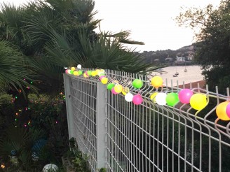 Guirlande LED lumineuse extérieure couleur d'été PINGPOP SUMMER