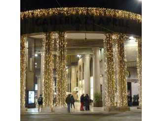 Guirlande lumineuse câble blanc PRO 20m 200 LED