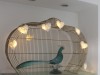 Guirlande lumineuse elume intérieur cœur raphia
